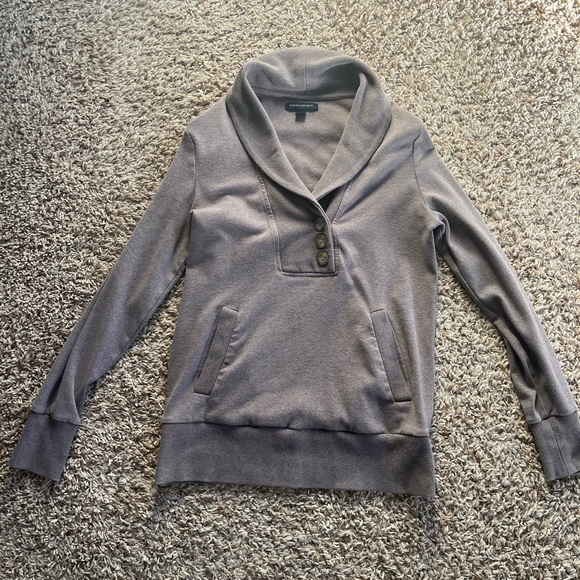 Banana Republic Tan Shawl Collar Cardigan - Picture 2 of 4